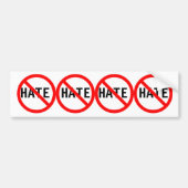 Hate niet bumpersticker (Voorkant)