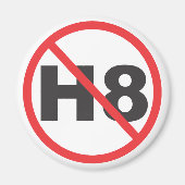 Hate niet magneet (Voorkant)