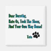 Hate oz magneet (Voorkant)