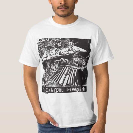 Hate Plow Mosh Pit Murder T-shirt (Voorkant)