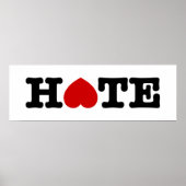 HATE POSTER (Voorkant)