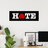 HATE POSTER (Thuiskantoor)