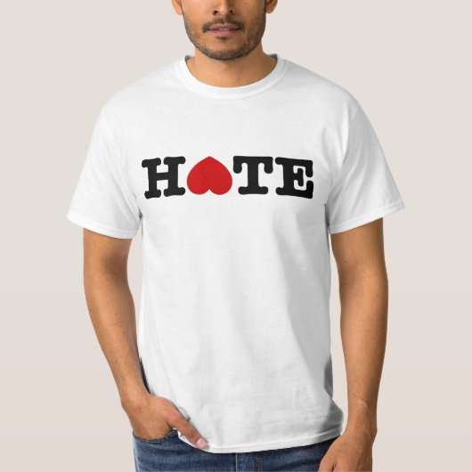 HATE T-SHIRT (Voorkant)