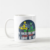 Hate to Lose Kart Koffiemok (Links)