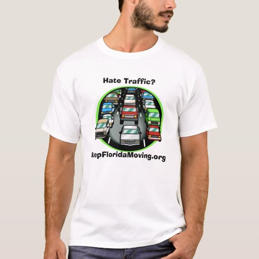Hate Traffic? T-shirt (Voorkant)