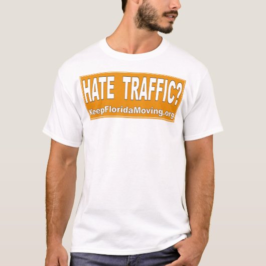 Hate Traffic T-shirt (Voorkant)