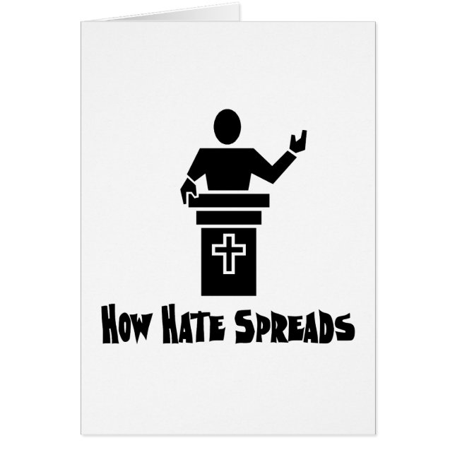 Hate van de pulpit (Voorkant)