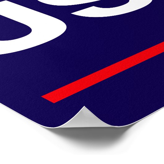 Hate Will Not Make Us Great - No MAGA - Anti-Trump Poster (Hoek)