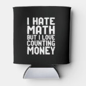 Hate Wiskunde, maar liefdestellen geld grappig wor Blikjeskoeler (Voorkant)