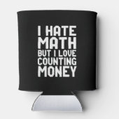 Hate Wiskunde, maar liefdestellen geld grappig wor Blikjeskoeler (Achterkant)