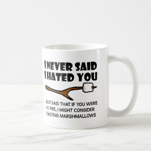 Hateful Marshmallows Funny Mug Koffiemok