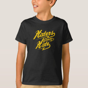 Hatende mensen gaan haten t-shirt