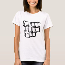 Hatende mensen gaan haten t-shirt