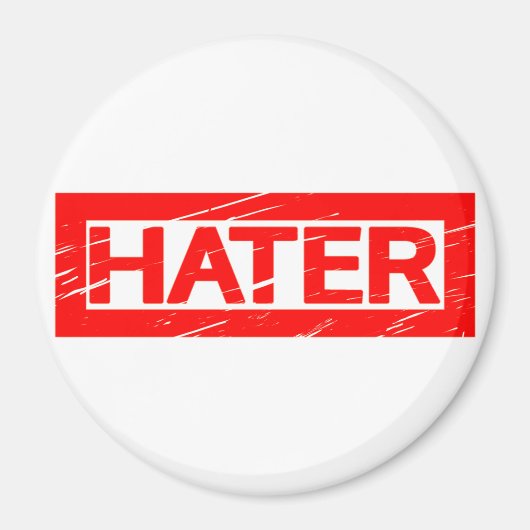 Hater Stamp Magneet (Voorkant)