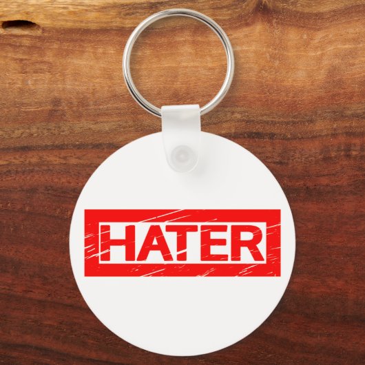 Hater Stamp Sleutelhanger (Achterkant)