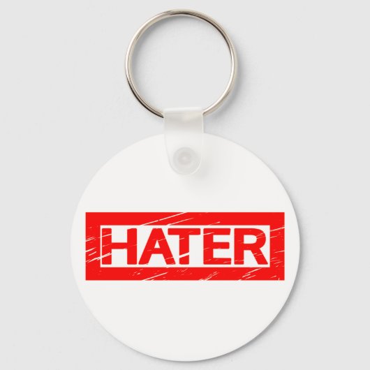 Hater Stamp Sleutelhanger (Achterkant)