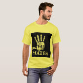 hater Yellow T-shirt (Voorkant volledig)
