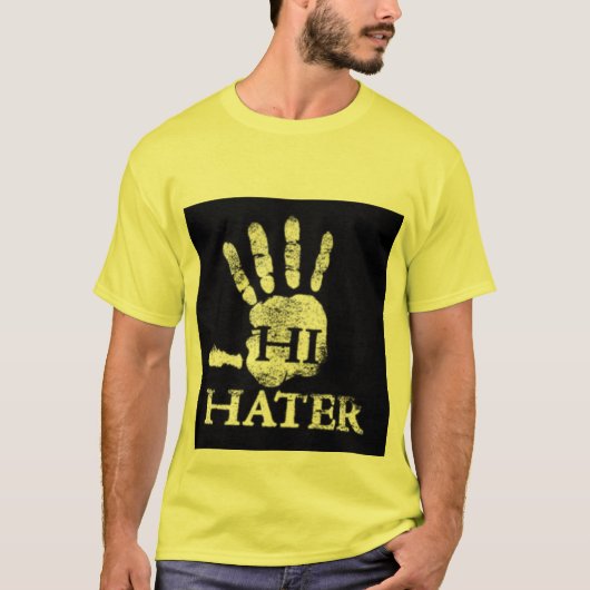 hater Yellow T-shirt (Voorkant)
