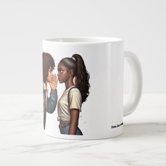 Haters are gonna hate  grote koffiekop (Voorkant rechts)