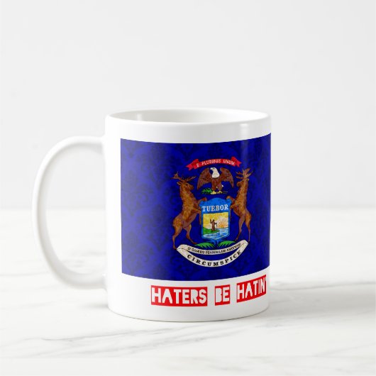 Haters be hatin Michigan Koffiemok (Links)