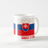 Haters be hatin Slovakia Koffiemok (Voorkant rechts)