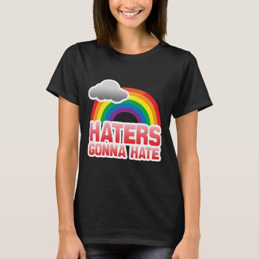 HATERS GAAAN HATEN T-SHIRT (Voorkant)