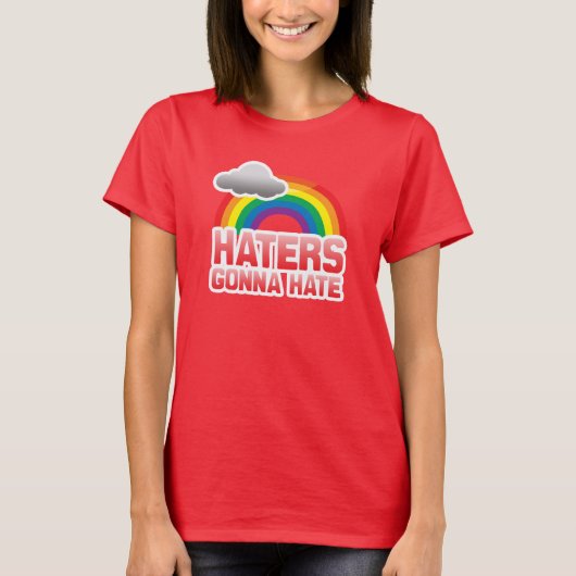 HATERS GAAAN HATEN T-SHIRT (Voorkant)