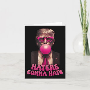 Haters gaan een hekel hebben aan grappige Trump Bu Kaart