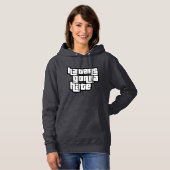 Haters gaan haten hoodie (Voorkant volledig)