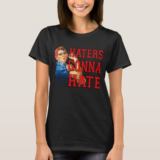 Haters Gaan Haten T-shirt (Voorkant)