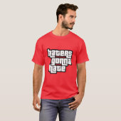 Haters gaan haten t-shirt (Voorkant volledig)