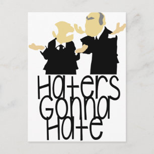 Haters Gonna Hate Briefkaart