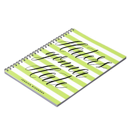 Haters Gonna Hate | Modern Notitieboek voor kallig (Linkerzijde)