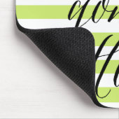 Haters Gonna Hate | Moderne kalligrafie-mousepad Muismat (Hoek)