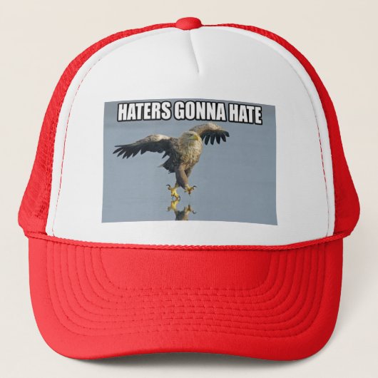 Haters Gonna Hate Trucker Pet (Voorkant)