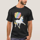 Haters Gonna Hate Unicorn Funny Cute T-shirt (Voorkant)