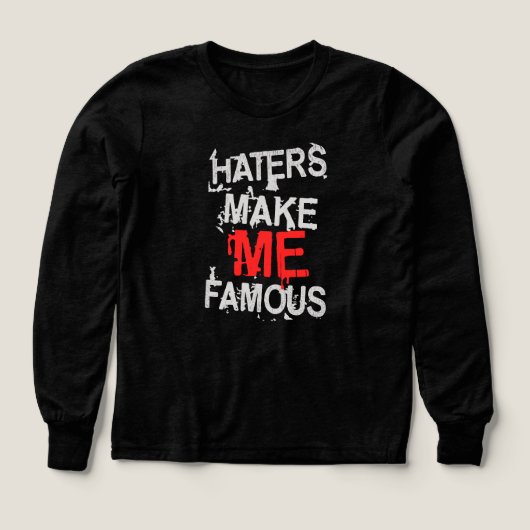 HATERS MAKEN ME BEROEMD (Voorkant)