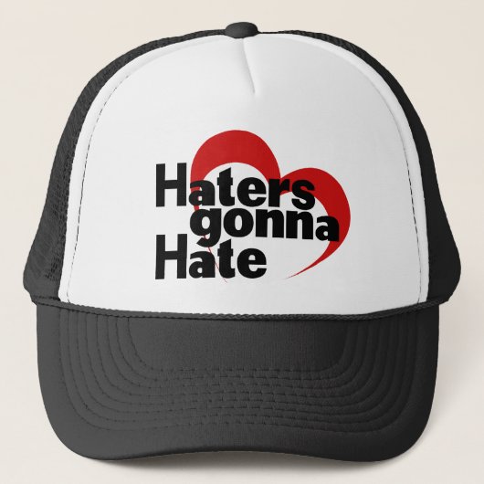 Haters zullen haten trucker pet (Voorkant)