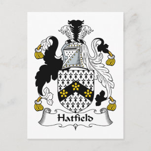 Hatfield Family Crest Briefkaart