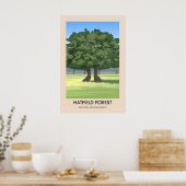 Hatfield Forest Travel Poster (Keuken)