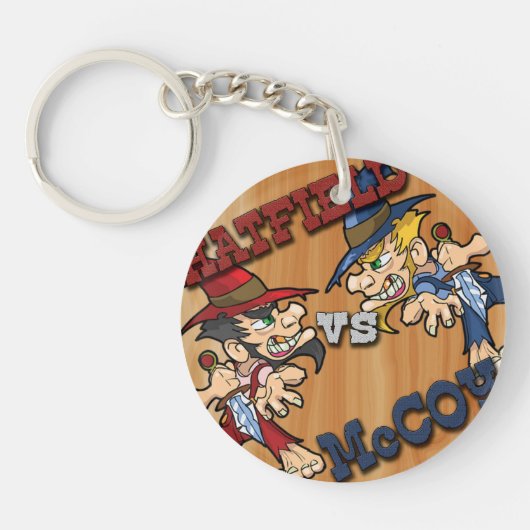 Hatfield versus McCoy Sleutelhanger (Voorkant)