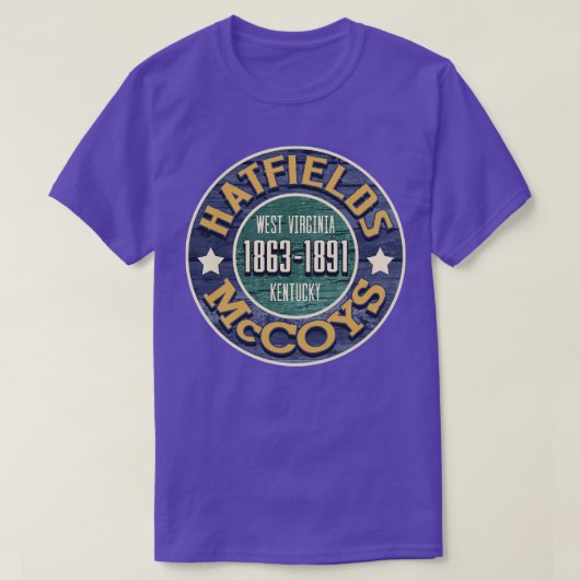 Hatfields en McCoys TShirt (Design voorkant)