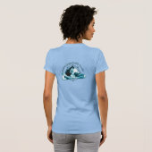 Hatha Yoga Gezondheidsstudio T-shirt (Achterkant volledig)