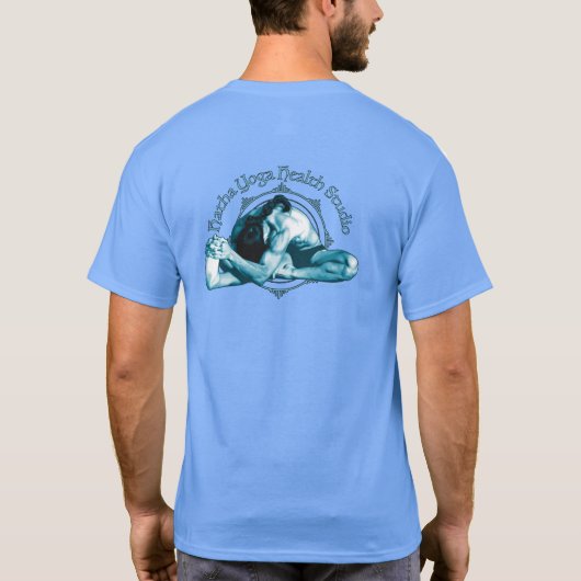 Hatha Yoga Health Studio T-shirt (Achterkant)