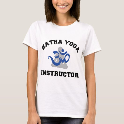 Hatha Yoga Instructor T-Shirt (Voorkant)