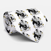 Hathaway Family Crest Stropdas (Opgerold)