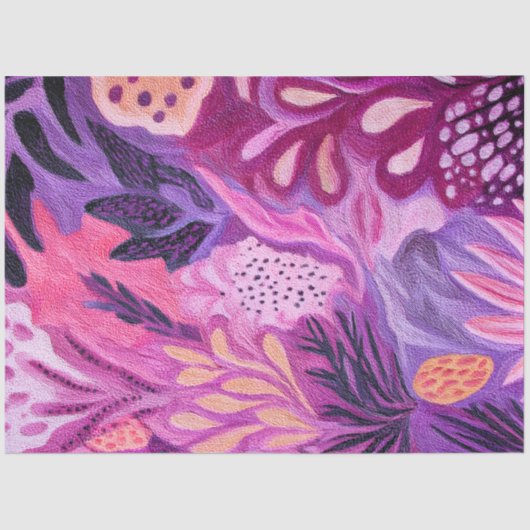 HATHOR Bloom Inpakpapier Tissuepapier (Voorkant)