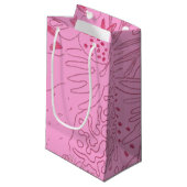 HATHOR Bloom Roze Cadeautas (Voorkant Gekanteld)