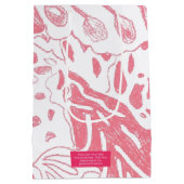 HATHOR Coral Bloemencadeautasche Medium Cadeauzakje (Achterkant)