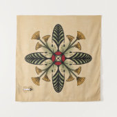 Hathor, de Golden One Tapestry Wandkleed (Voorkant (horizontaal))